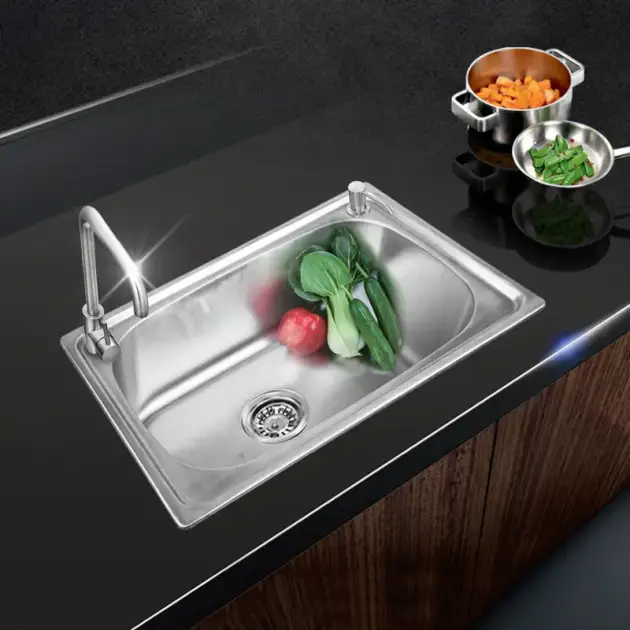 China Factory High Quality 201/304 Stainless Steel kitchen sink double bowl Sink