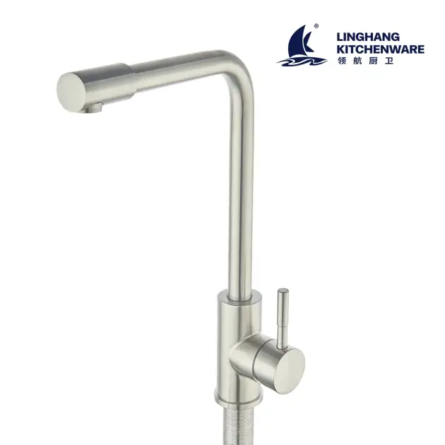 Faucet can come in various styles and finishes to match the design of the installation space